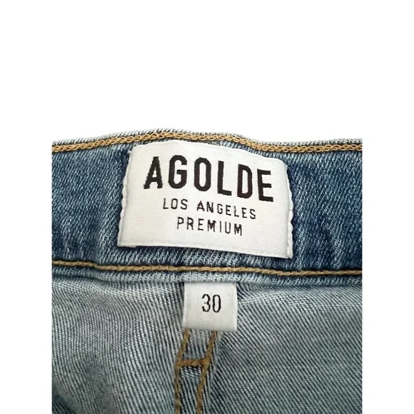 Agolde Sophie Distressed Skinny Jeans Size 30 - Picture 3 of 7